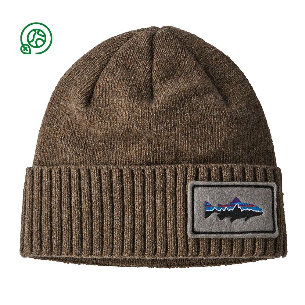 Patagonia BRODEO - Bonnet fitz roy trout patch: ash tan
