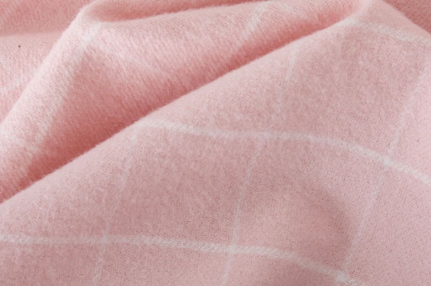 Finlies - Bijpassende pyjamaset voor koppels: geruite top met lange mouwen + broek