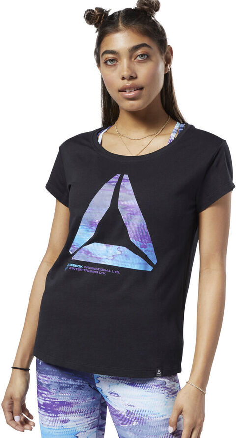 Reebok One Series Winter Easy T-shirt Sort