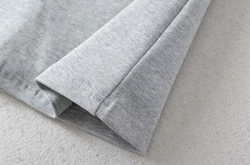 Asiris - Hoge taille effen mini-kokerrok