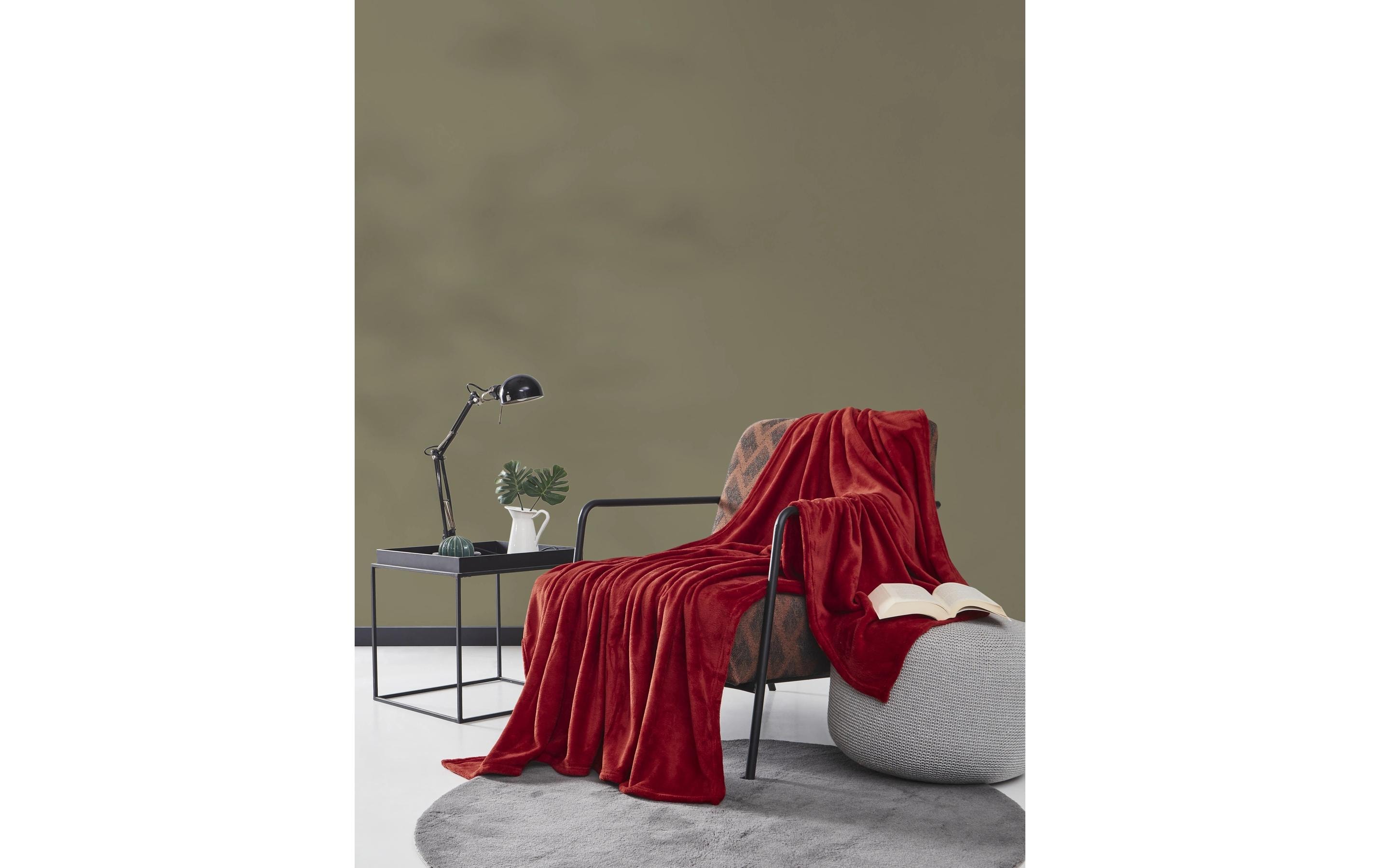 Decke Coral 200 x 240 cm, ChiliFleecedecke, 100% Polyester