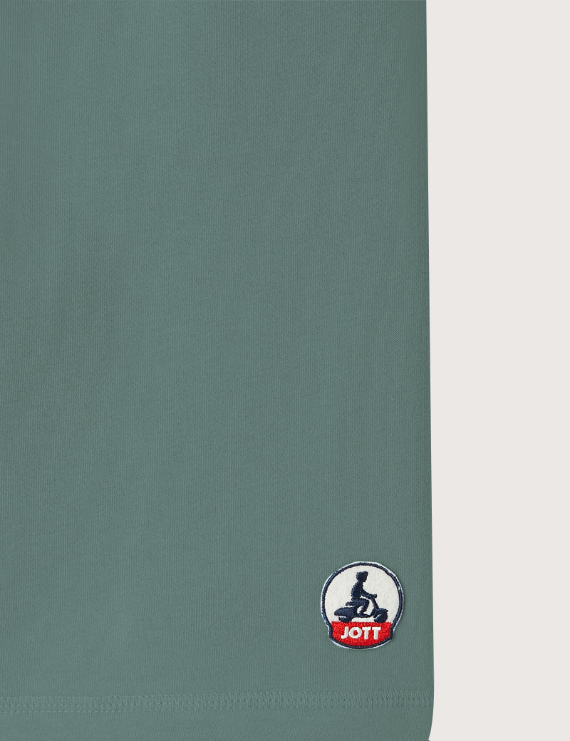 JOTT SHORT HOMME MOLLETON MEDELLIN VERT PÂLE