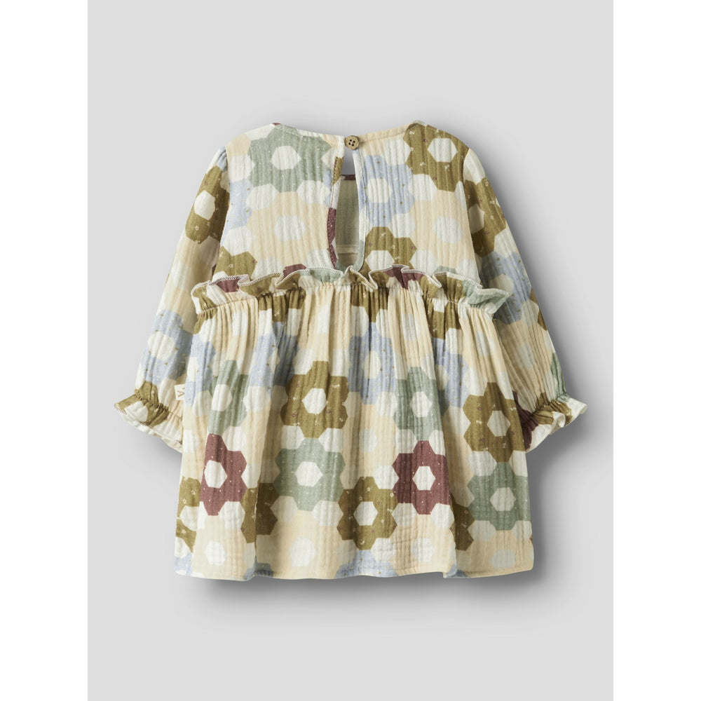 Køb Lil'Atelier Coconut Milk Nbftalia Ls Loose Body Kjole Lil