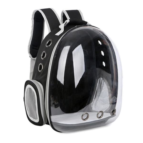 Black Cat Dog Bag Ryggsekk Bæreveske