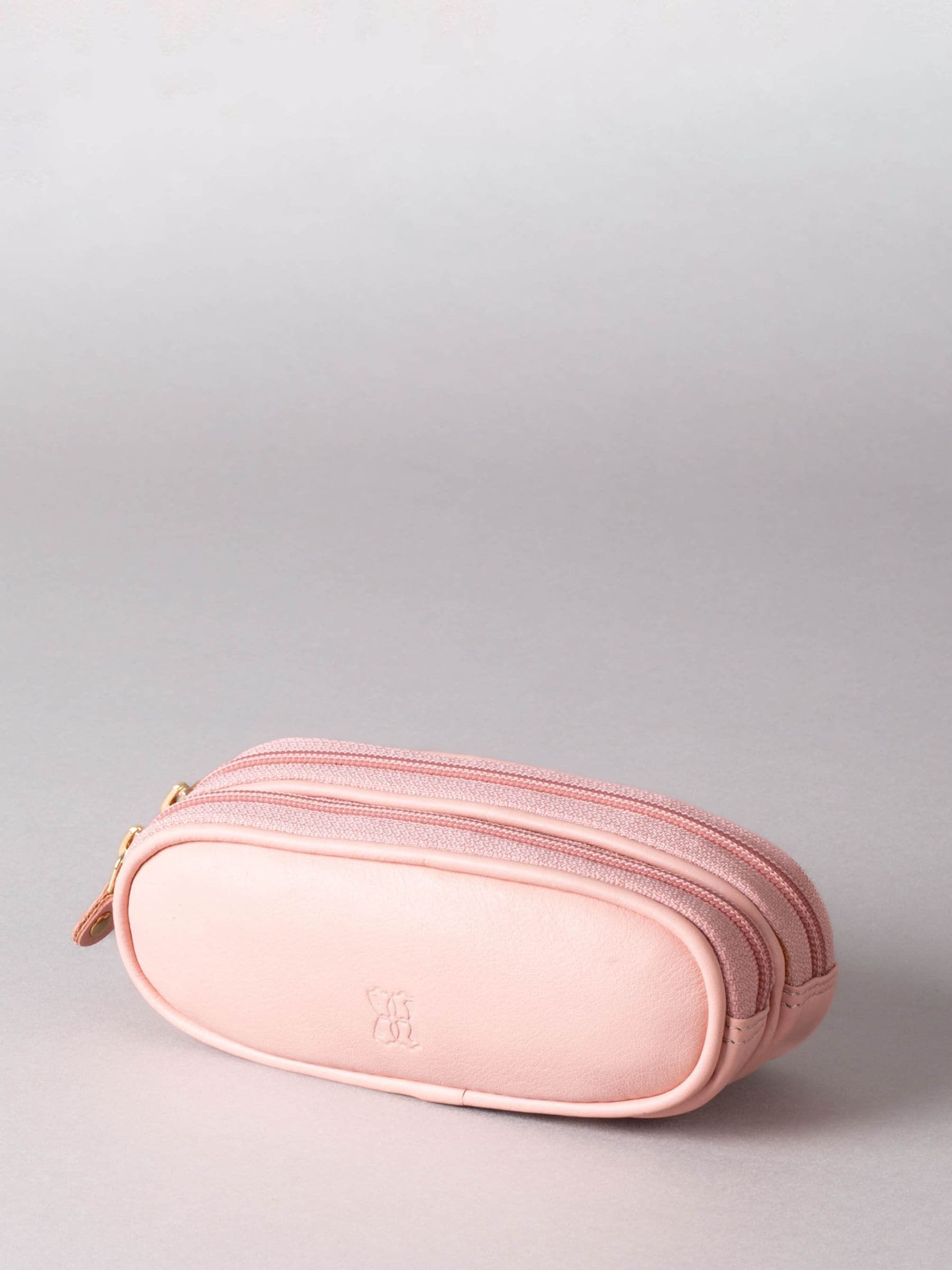 Roze - Lakeland Leather dubbele brillenkoker