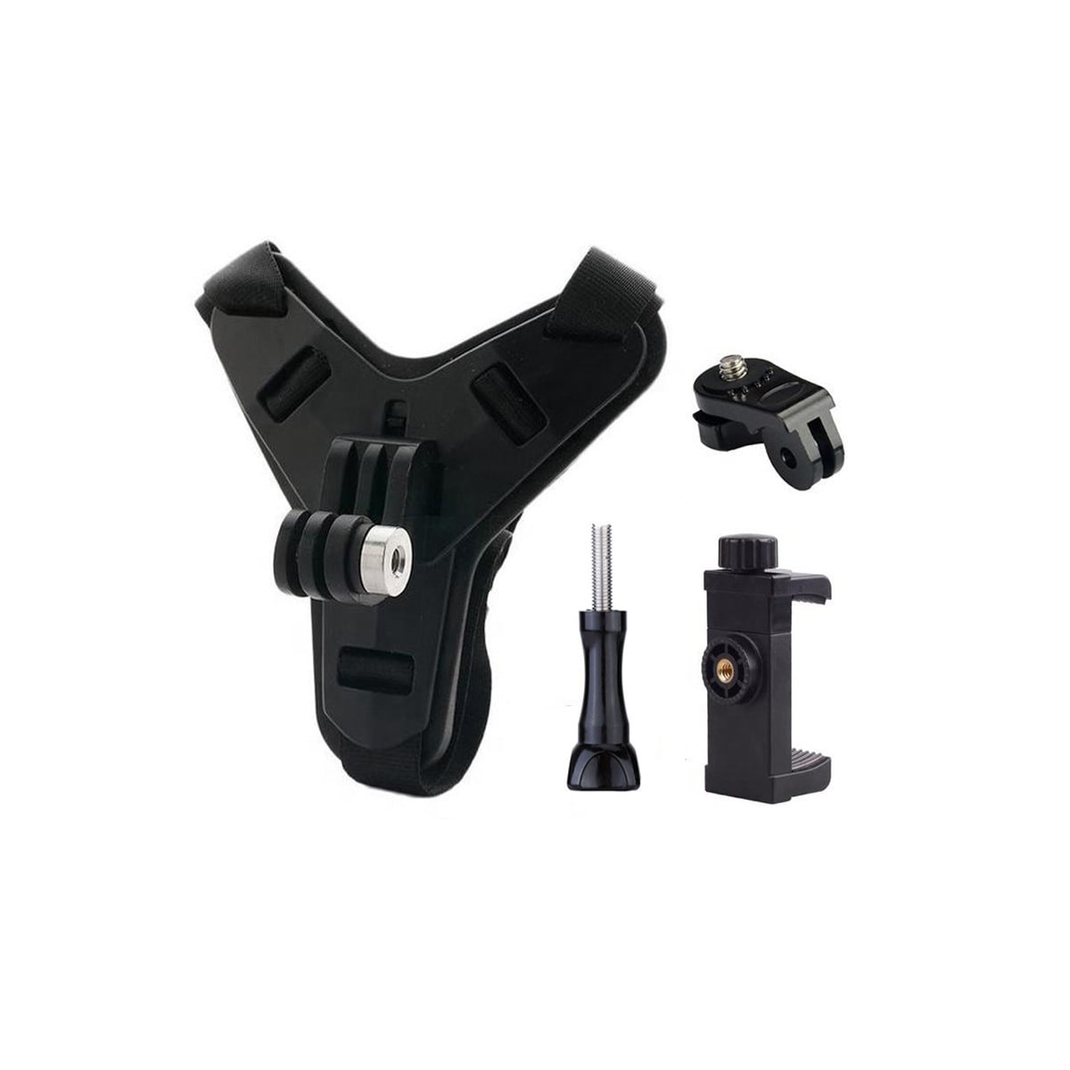 Kitway motorsykkelhjelm Hakefeste for GoPro og DJI