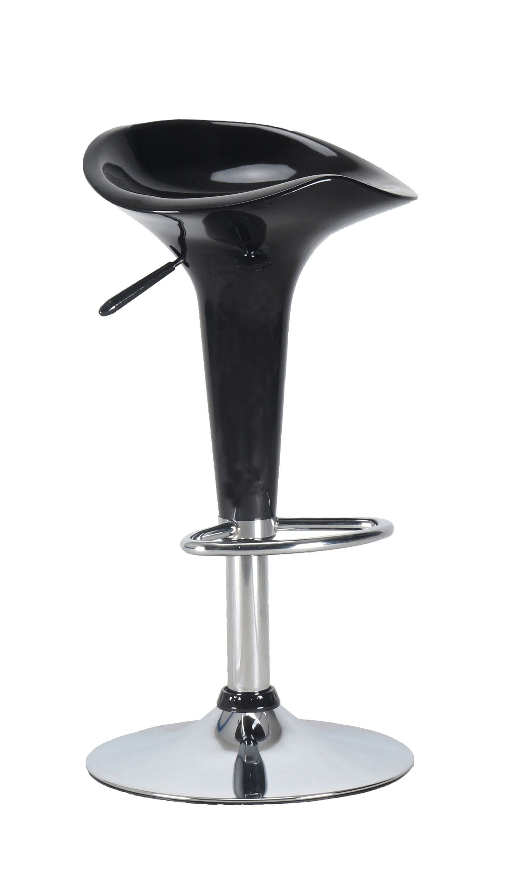 Barhocker STELLA 2er Set schwarz