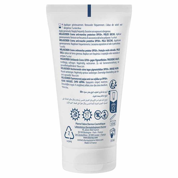 Ducray Melascreen schützende Creme SPF 50 + , 50 ml