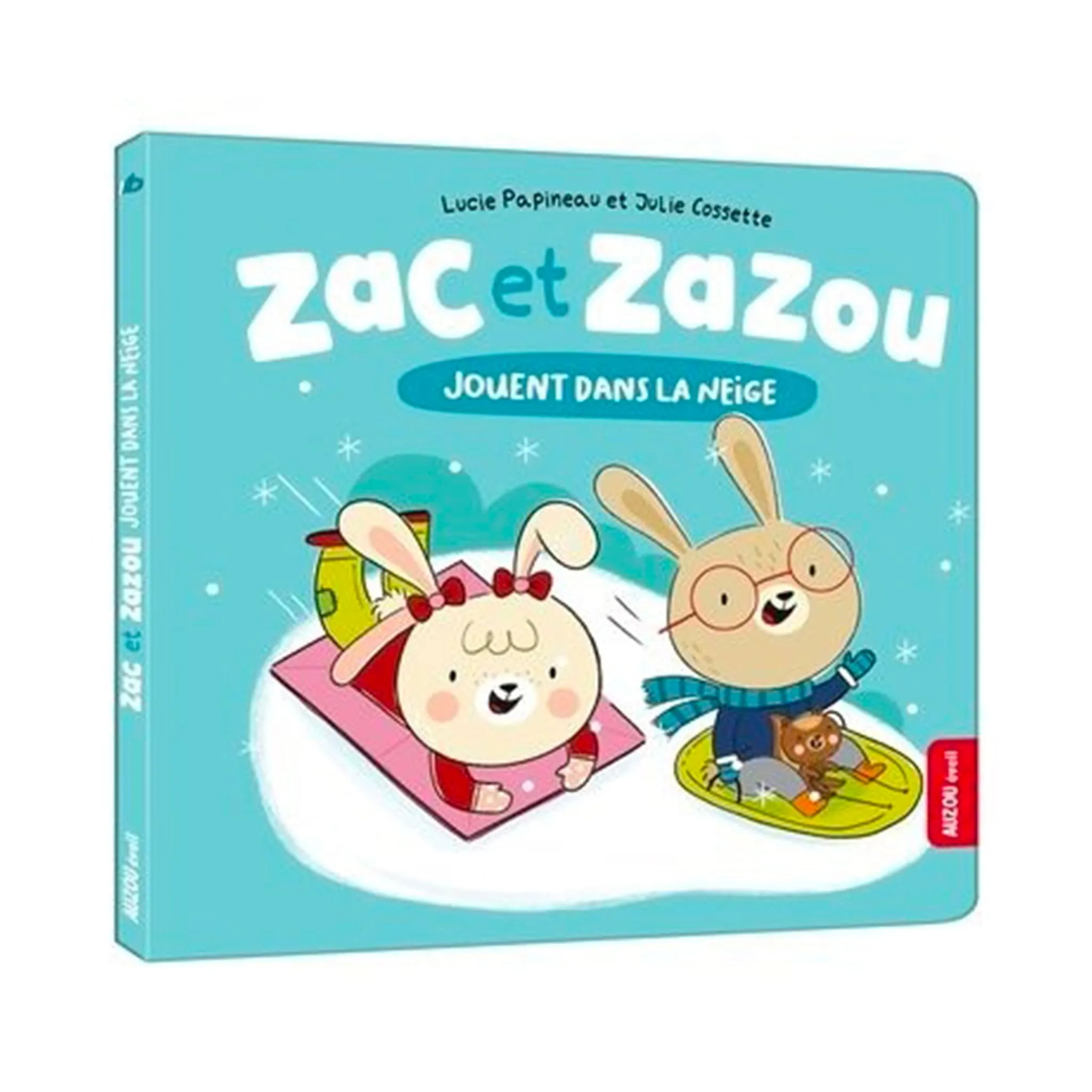 Auzou Zac et Zazou Jouent dans La Neige