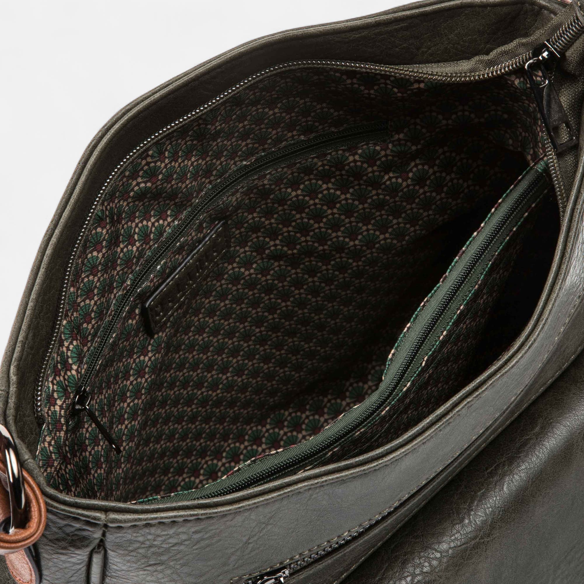Sac bandoulière kaki