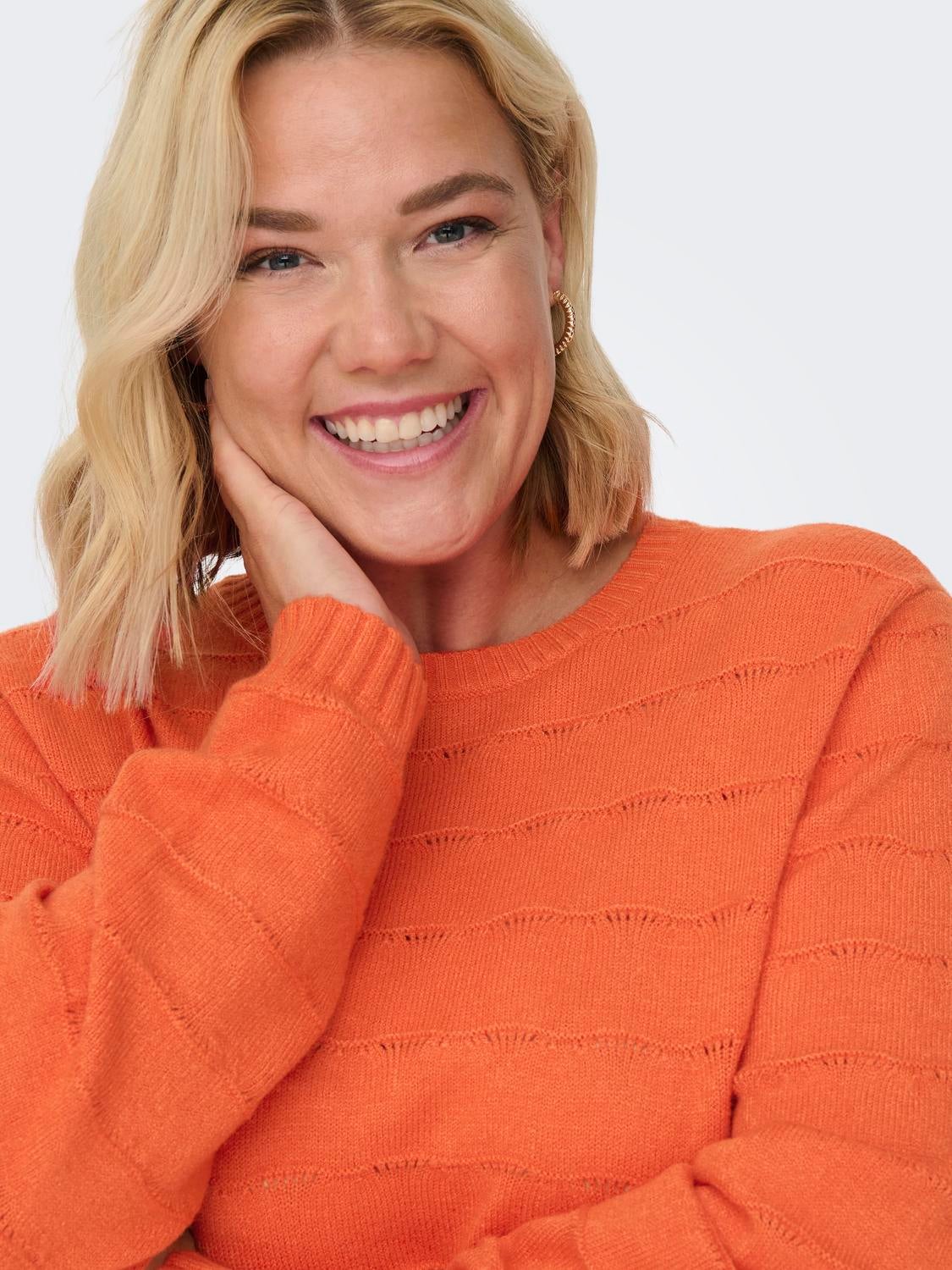 CARKATIA Strickpullover Tigerlily