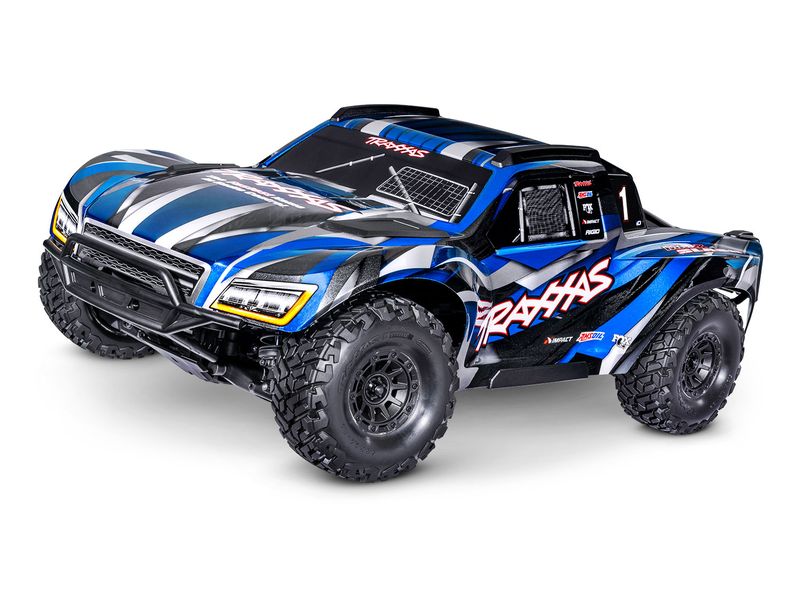 Traxxas Short Course Truck Maxx Slash 4x4 6S Blau, ARTR, 1: Robuster 6S Brushless 4WD SCT