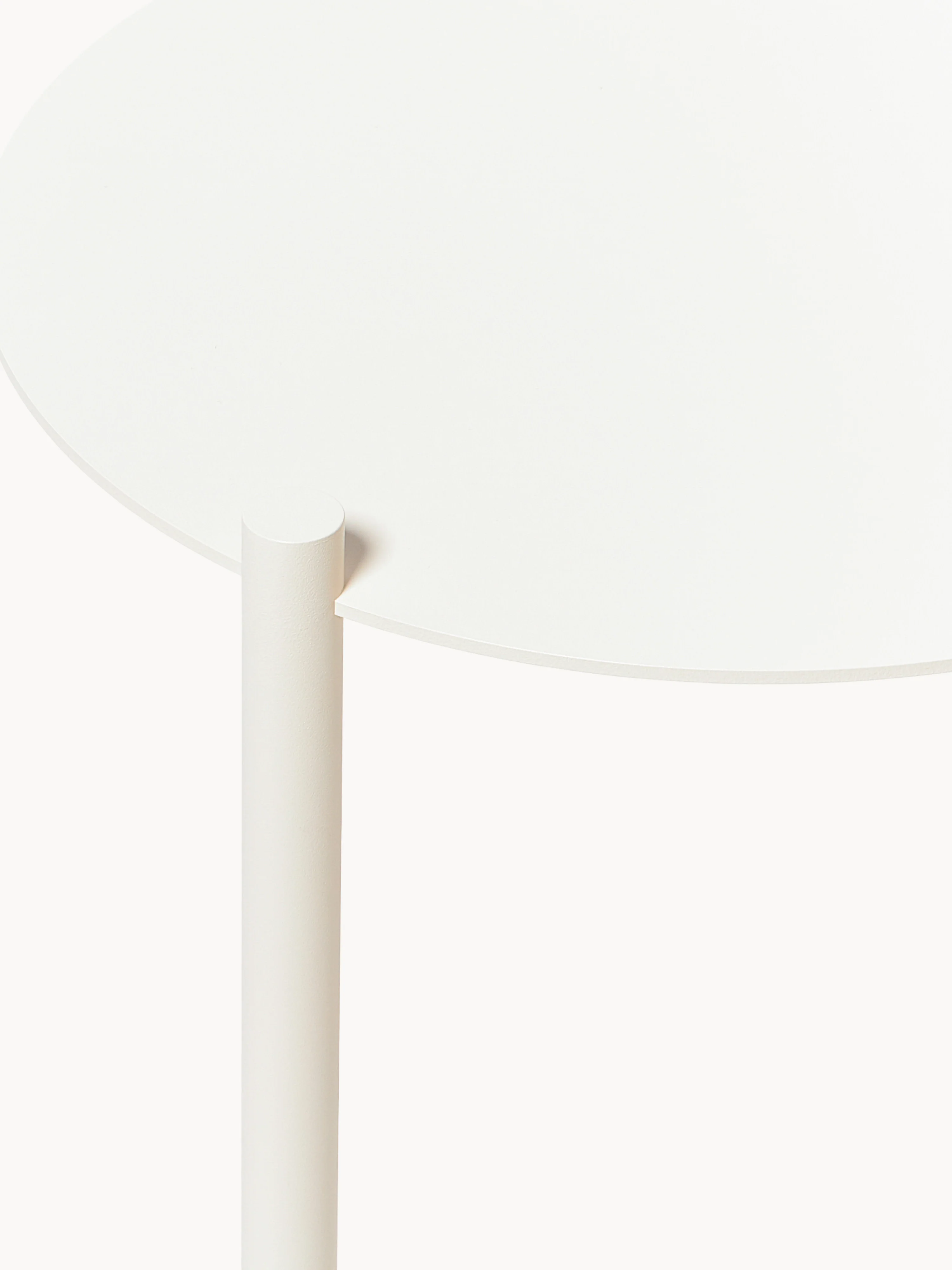 Ronde metalen bijzettafel Ande