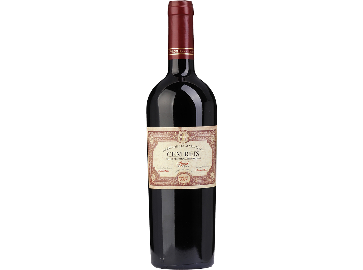 VINHO TINTO CEM REIS TINTO ALENTEJO 0.75L