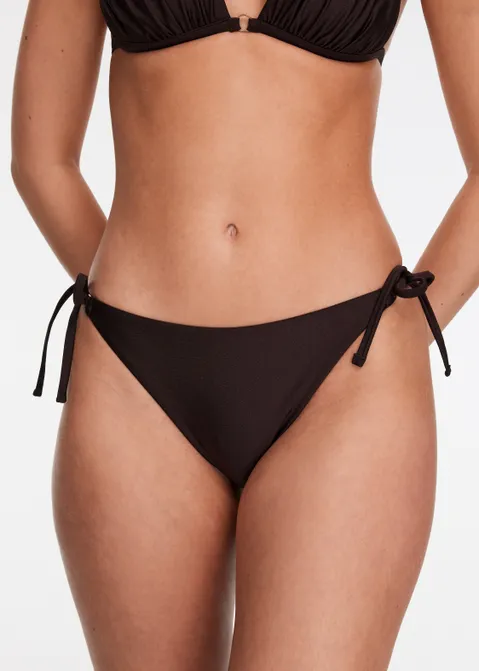 Glitter bikini broekje bruin (BRN.D)