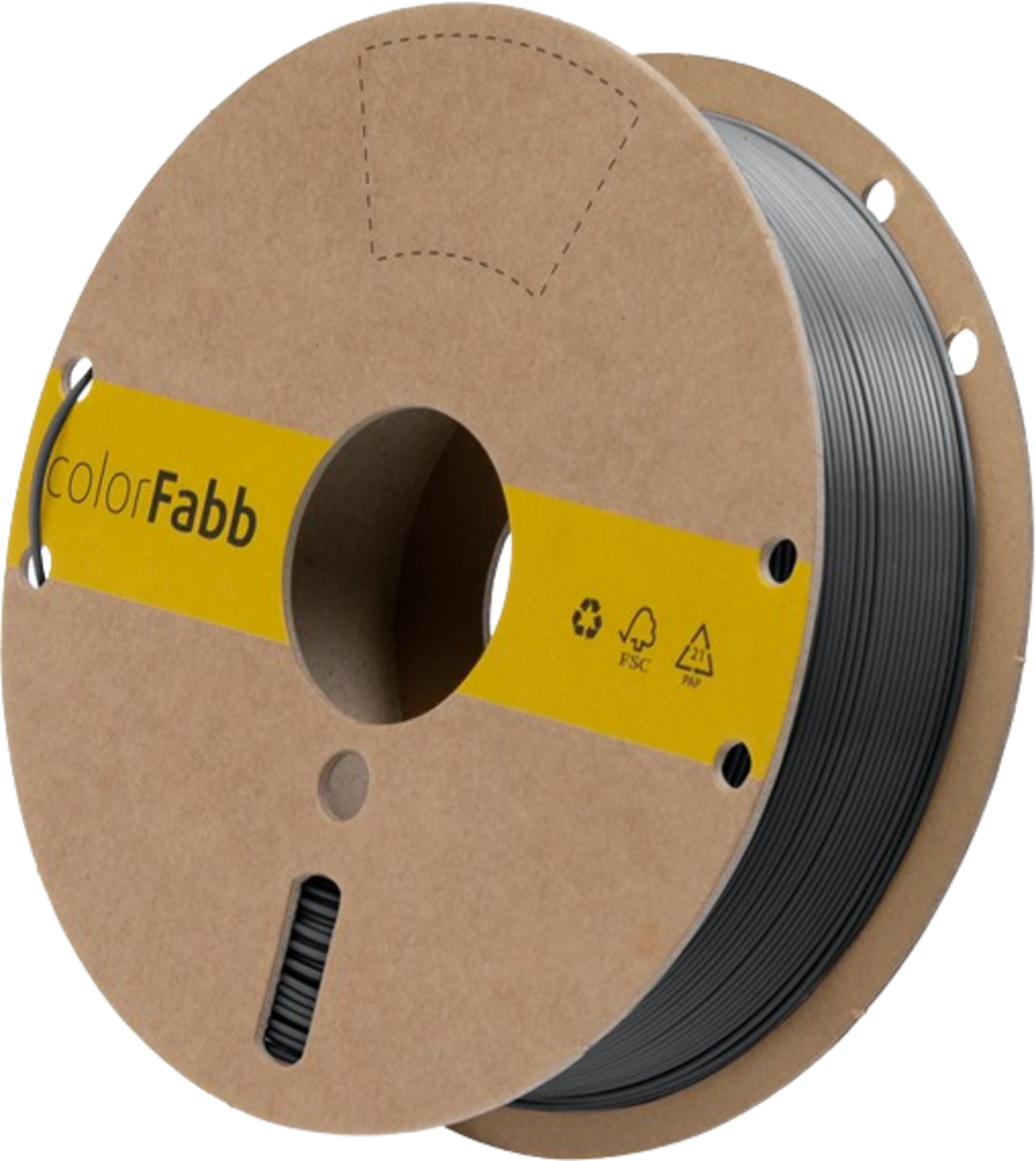 colorFabb  HT Dark Grey, 1,75 mm (700 g)    Das belastbare und temperaturbeständige Co-Polyester in Dunkelgrau