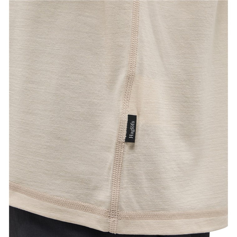 Haglöfs Kaise Wool Tee Men Chalk Beige