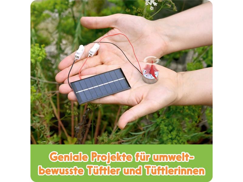 Franzis Experimentierkasten GEOLINO Erneuerbare Energien - Inspirierende Bauprojekte mit Elektronik für drinnen und draussen