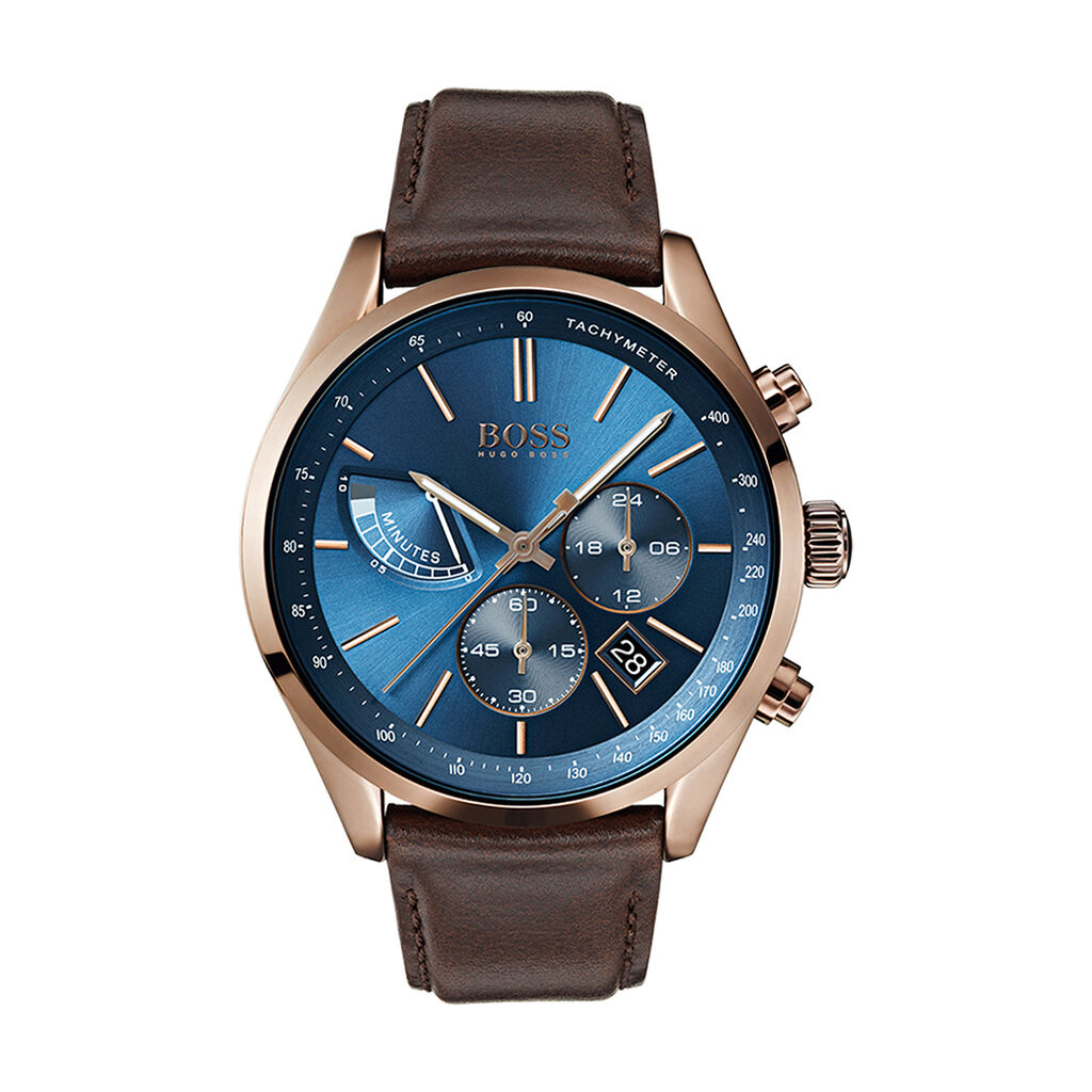 Montre Boss Grand Prix Bleu