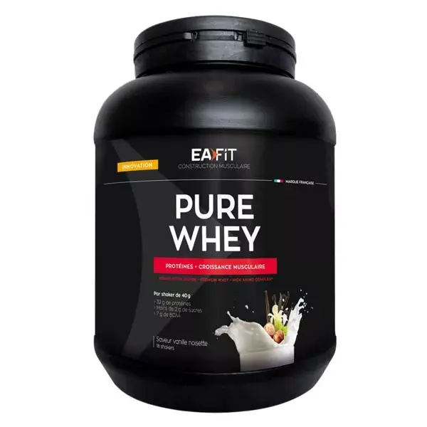 Eafit Pure Whey Baunilha Avelã 750g