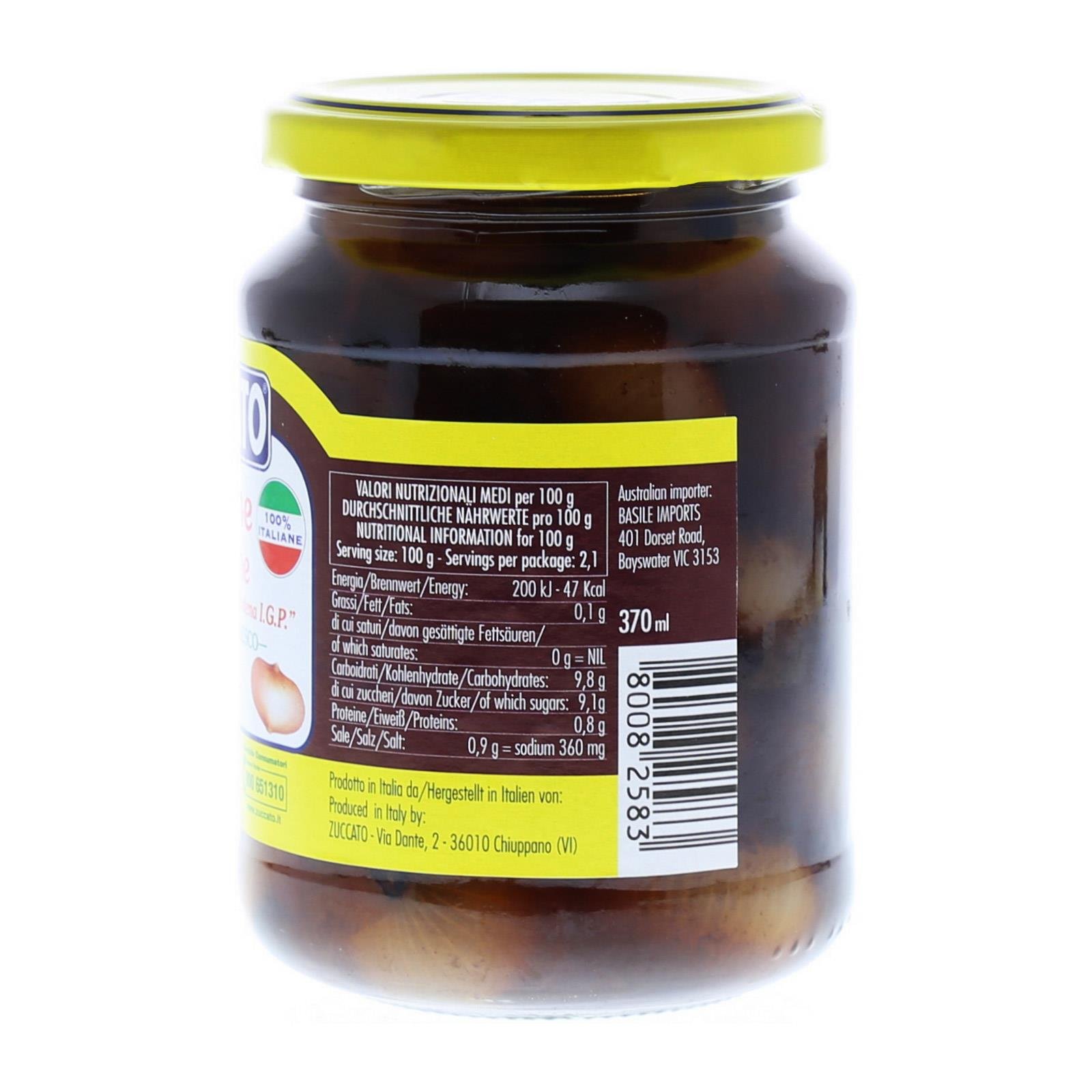 Zuccato Zwiebeln in Balsamicoessig