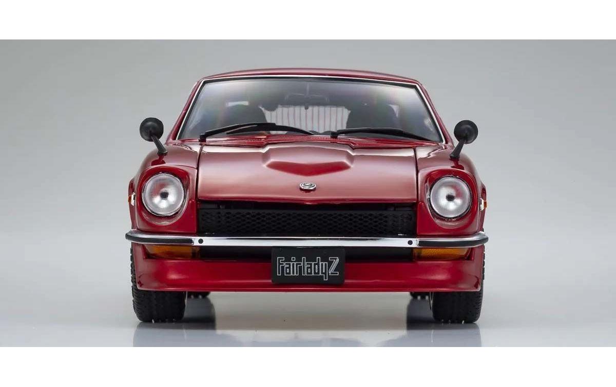 Nissan Fairlady Z-L (S30) 1970 Metallisch Rot, 1:18<br>Detailgetreues Modellauto für Sammler im Massstab 1:18