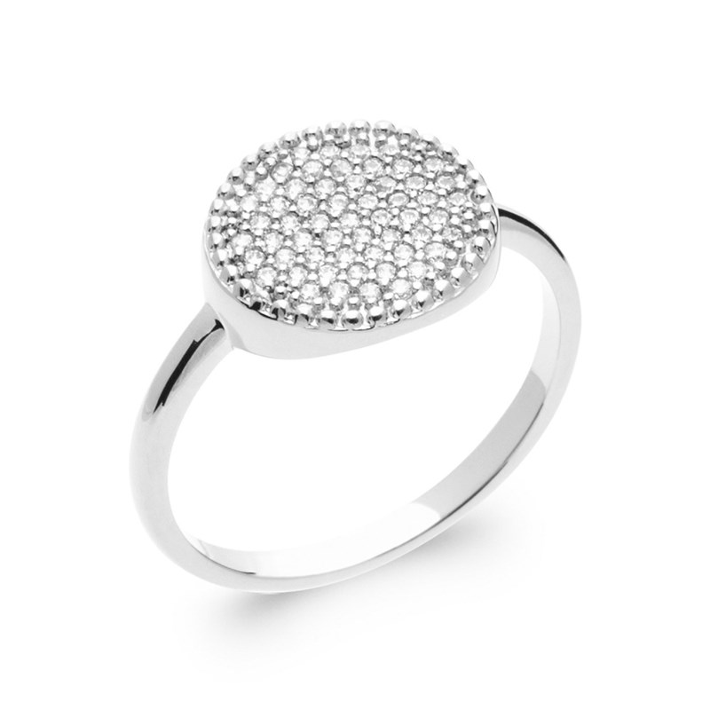Bague Femme - Argent 925 - Oxyde de zirconium