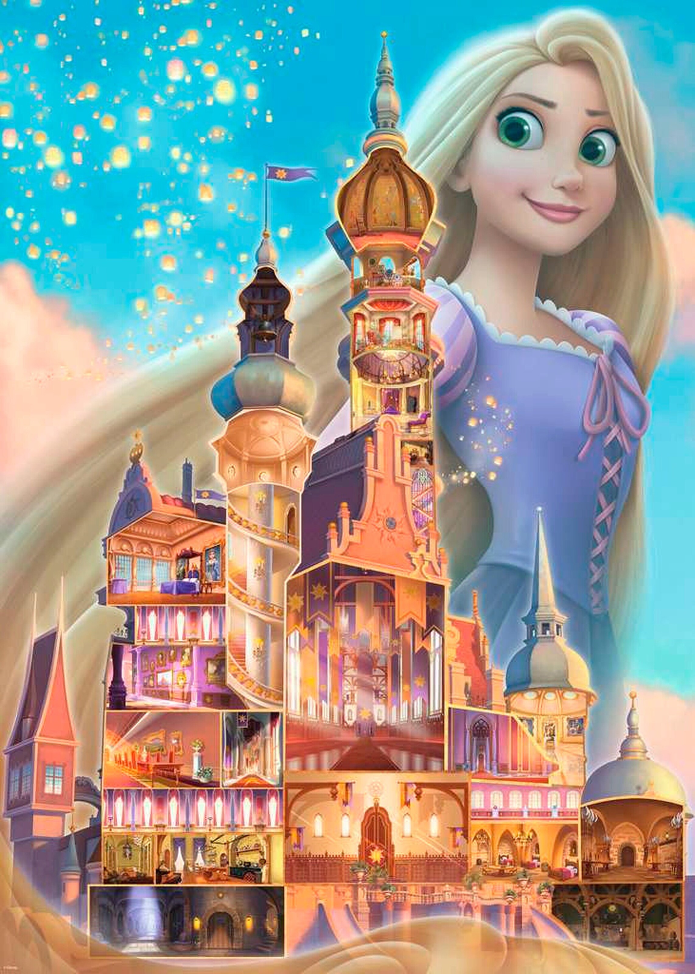 Ravensburger Disney Castles: Rapunzel