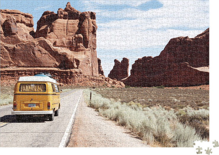 Printworks Puslespil - Van Journey Multi