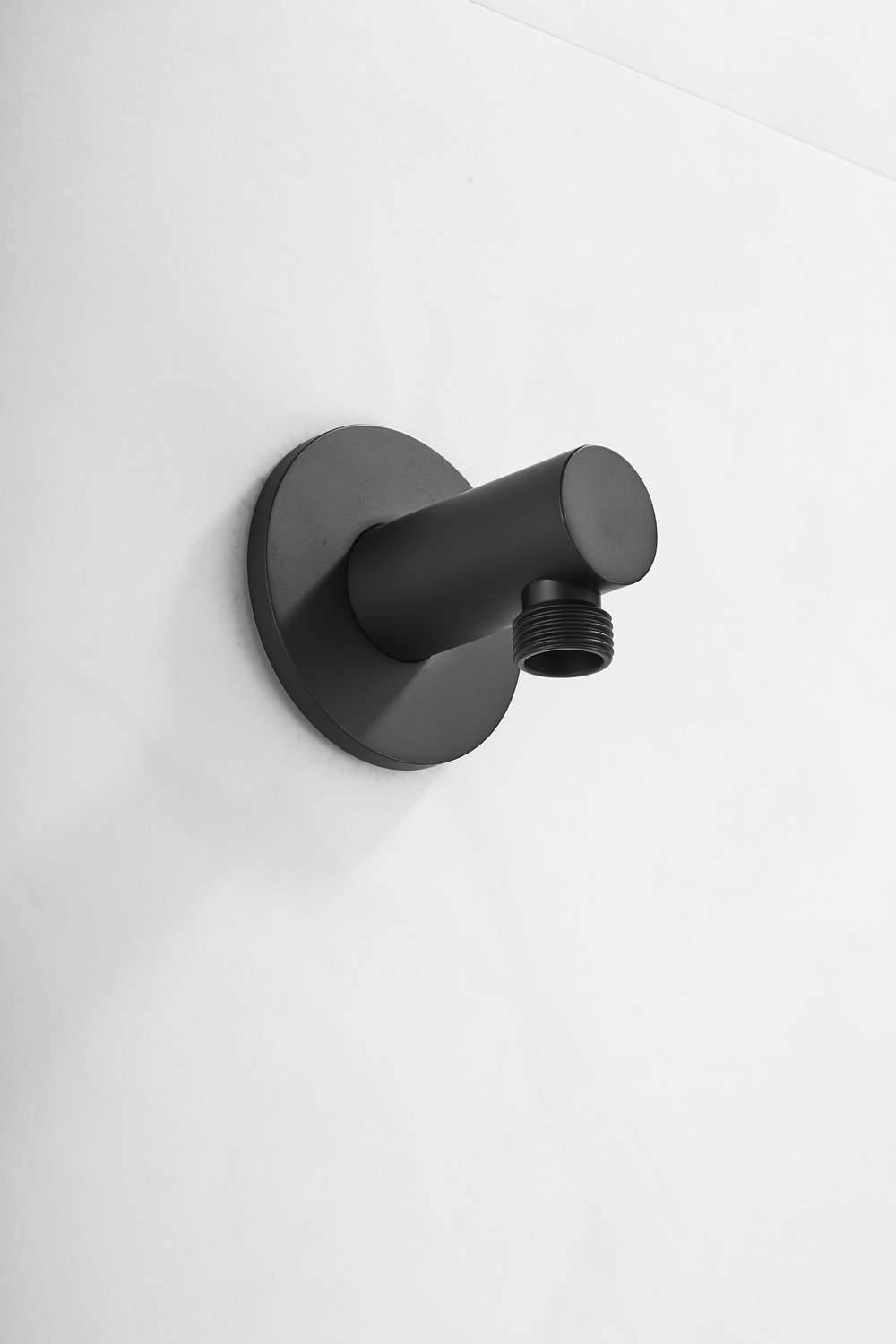 Saniclear Plus wand wateraansluiting zwart mat