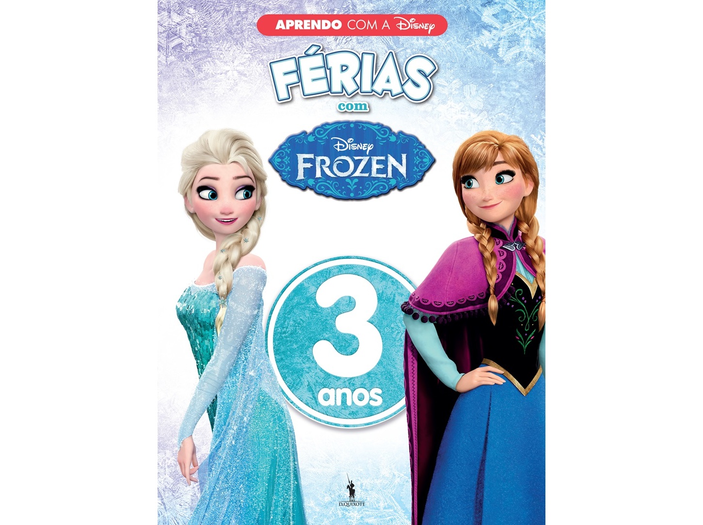 LIVRO FÉRIAS COM FROZEN 3 DE DISNEY
