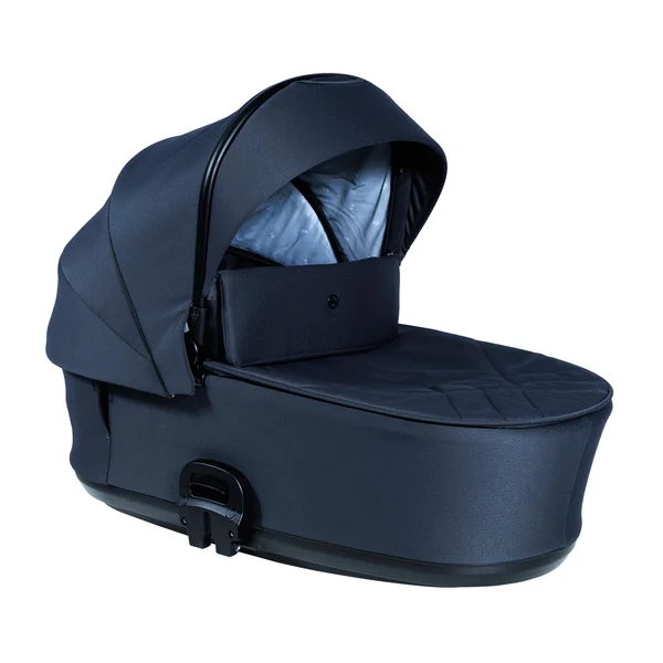 Carrinho de bebê Nordbaby Active Lux cinza ardósia com estrutura cromada