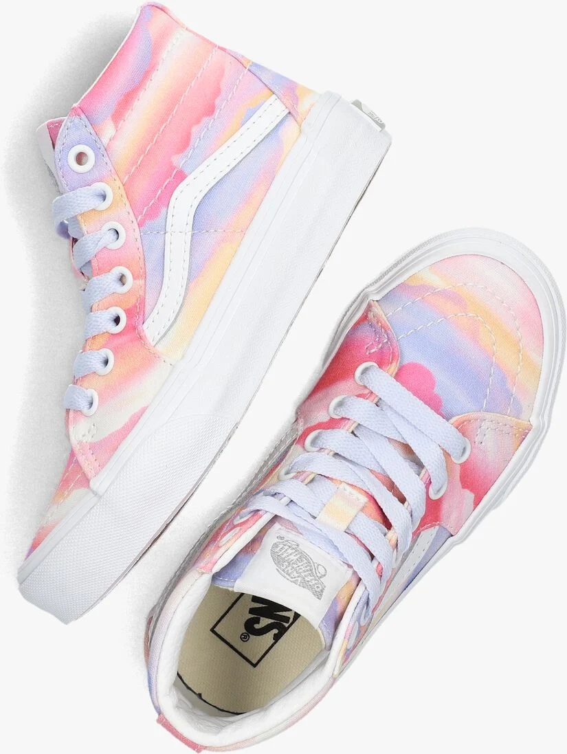 VANS paarse vans hoge sneaker uy sk8-hi