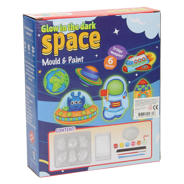 Gieten & Schilderen Glow in the Dark Space