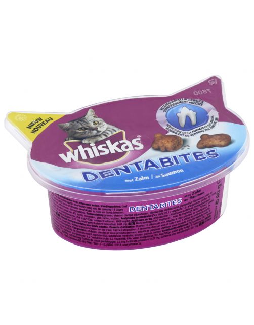 Whiskas Dentabites - Kattensnack - Zalm 40 g