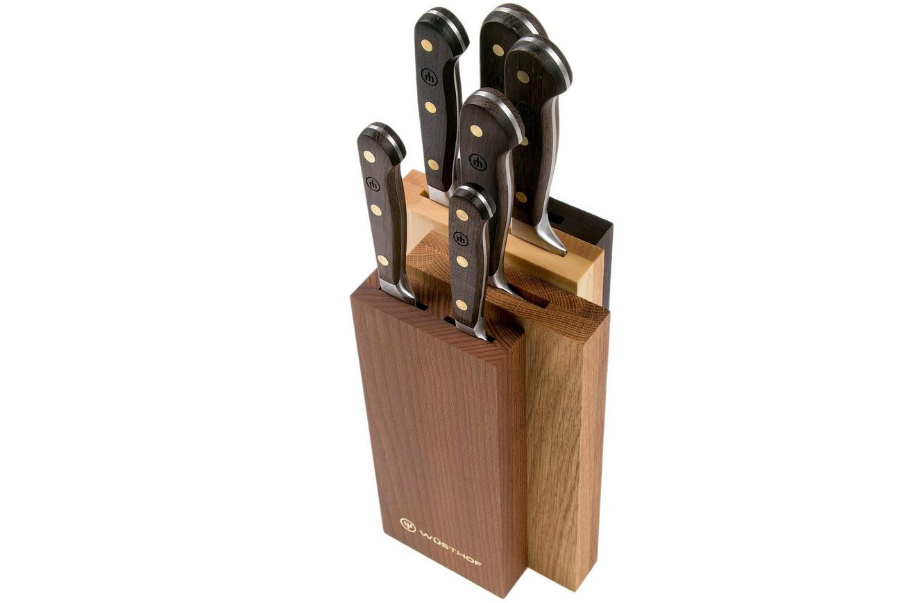 Wüsthof Crafter 6-delige messenset met blok, 1090870602
