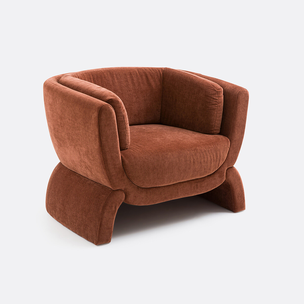 LA REDOUTE INTERIEURS<br>Poltrona tecido texturizado, Hunga