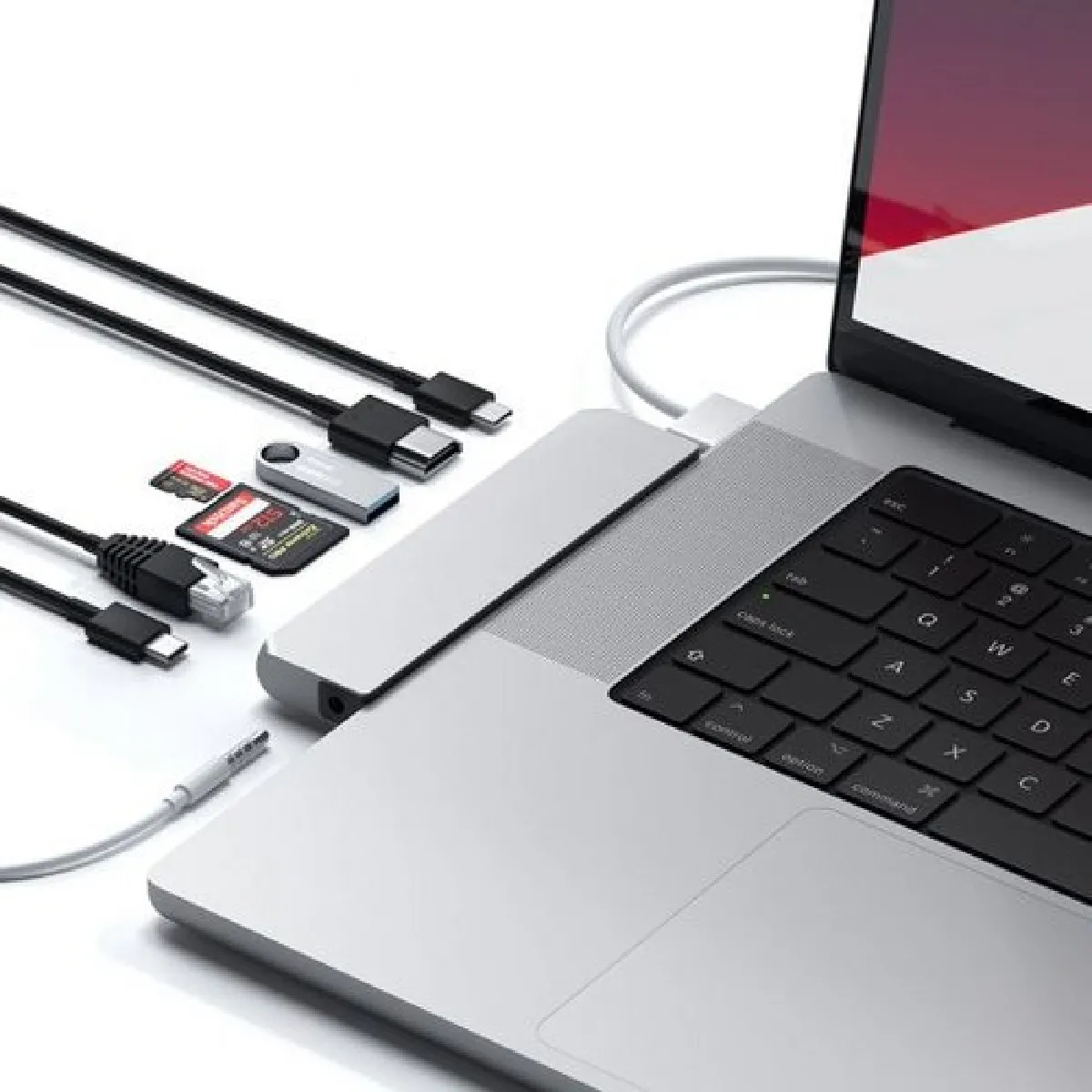 Satechi Pro Hub Max HDMI 4K - Argent