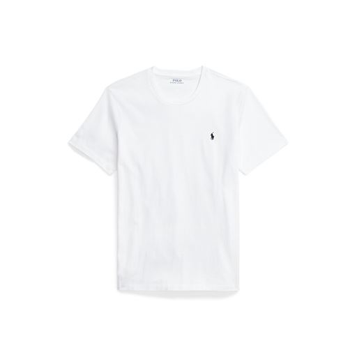 Ralph Lauren Cotton Jersey Nattrøje, White, L