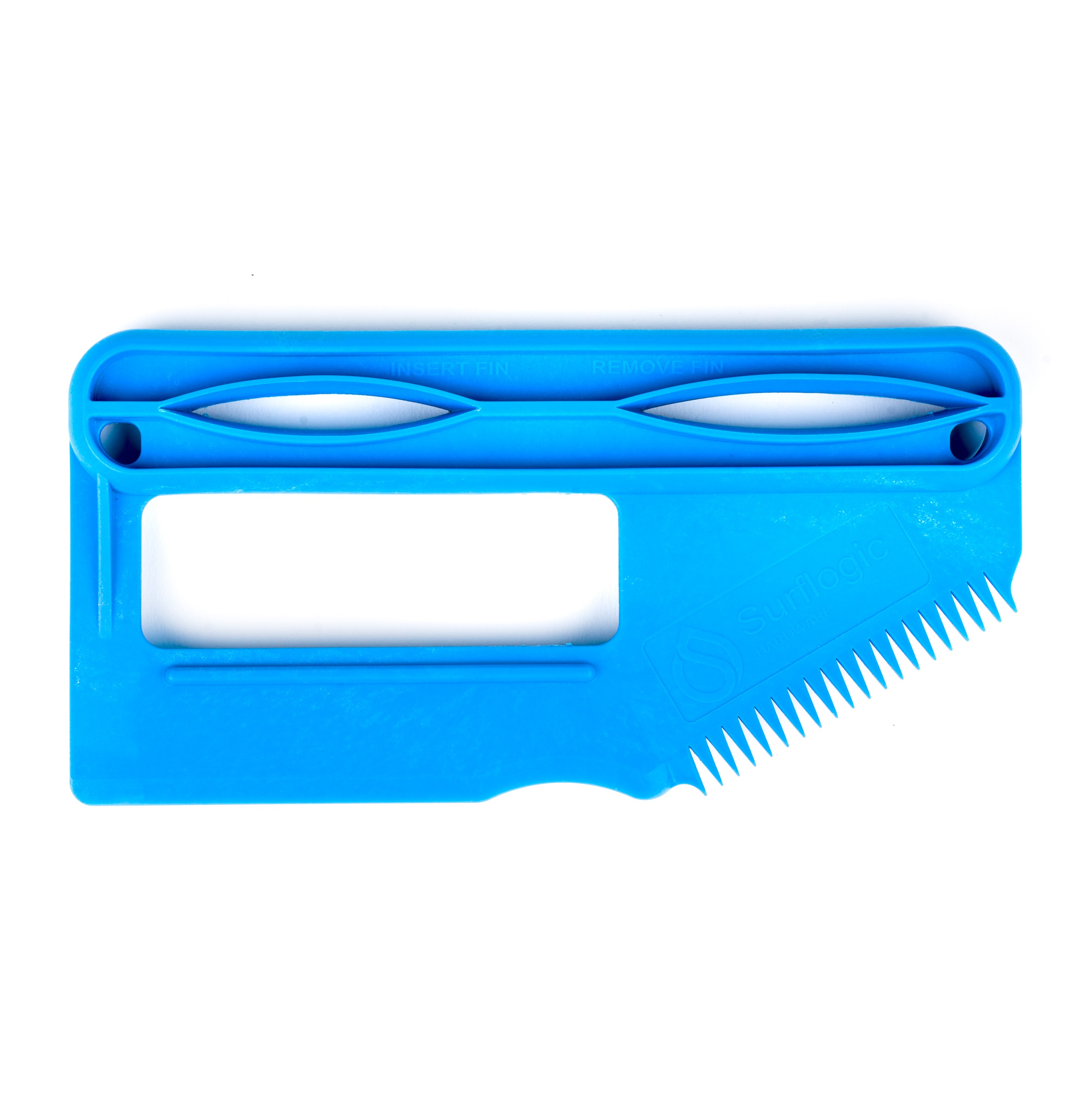 Surflogic Peigne à Wax / Wax and fin Bleu