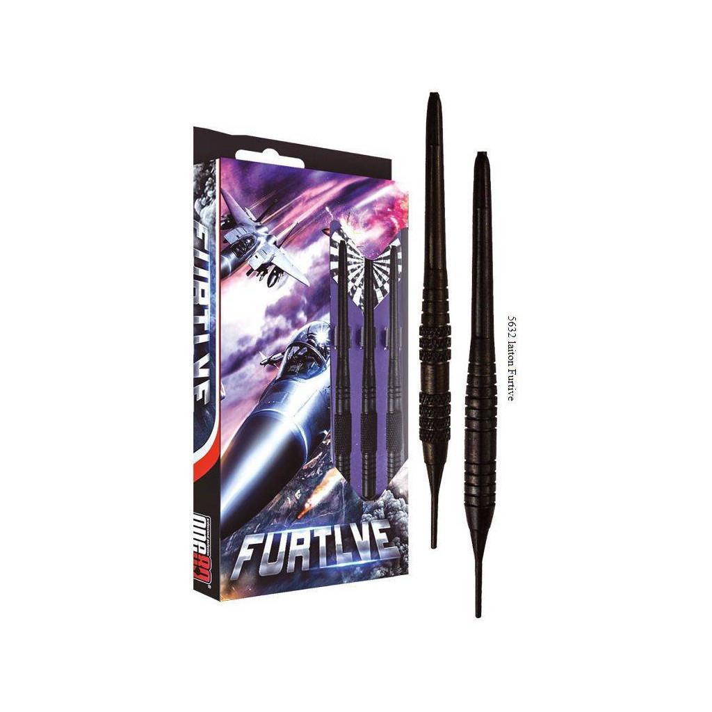 Fléchettes Laiton Softip Furtive 16g