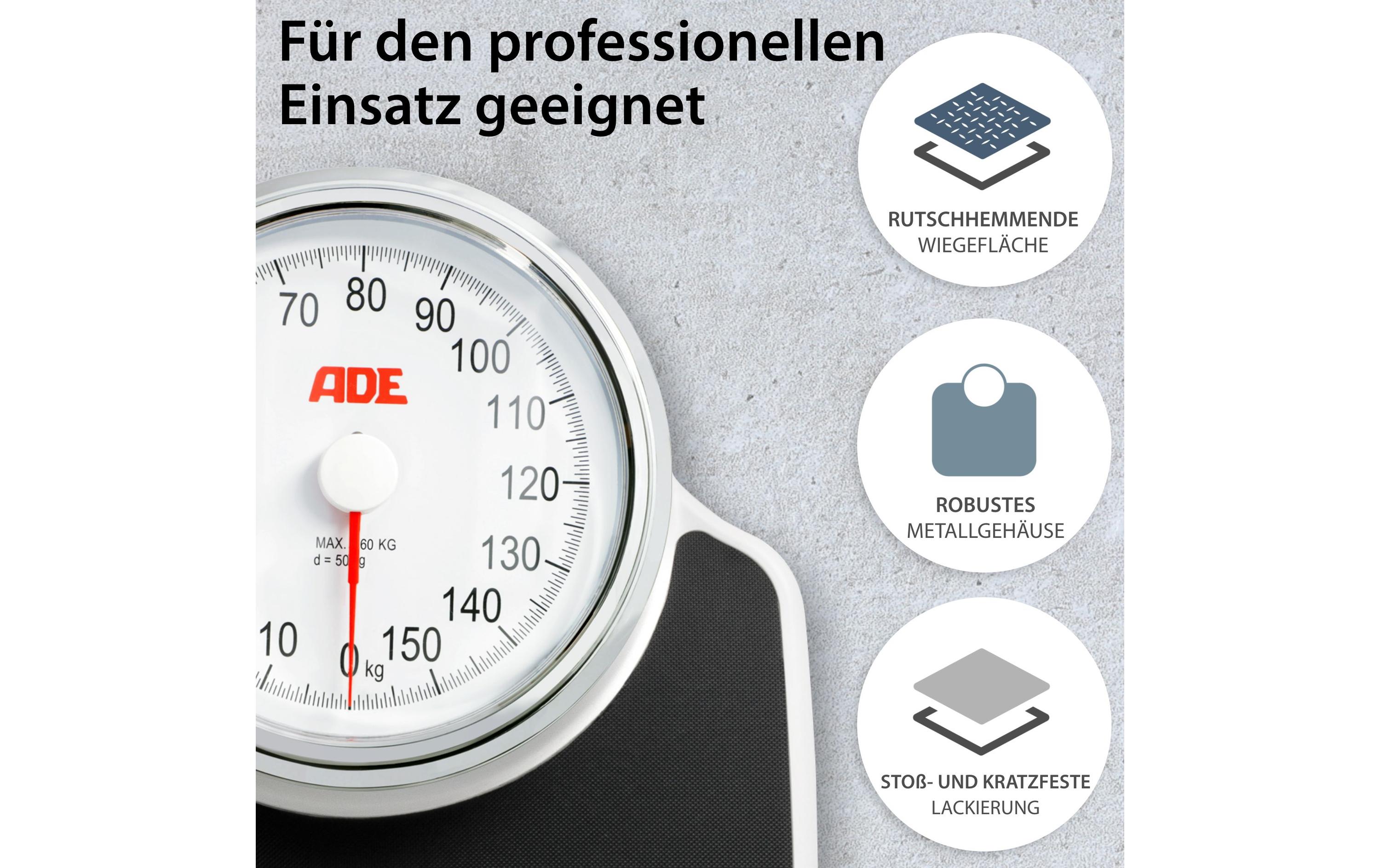 Personenwaage Clinica SchwarzKörperwaage