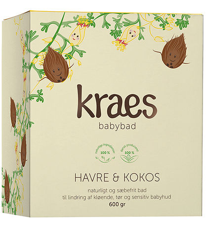 Kraes Babybad - Haferflocken & Kokos - 600 g