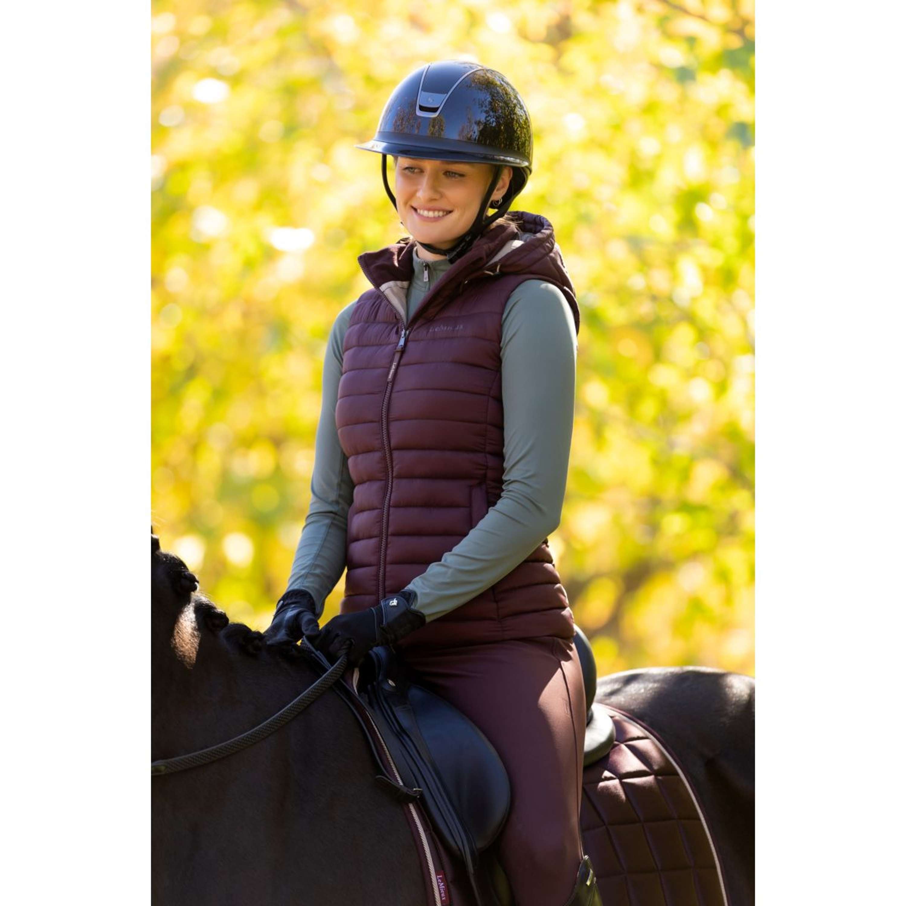 LeMieux Bodywarmer Rose Damson