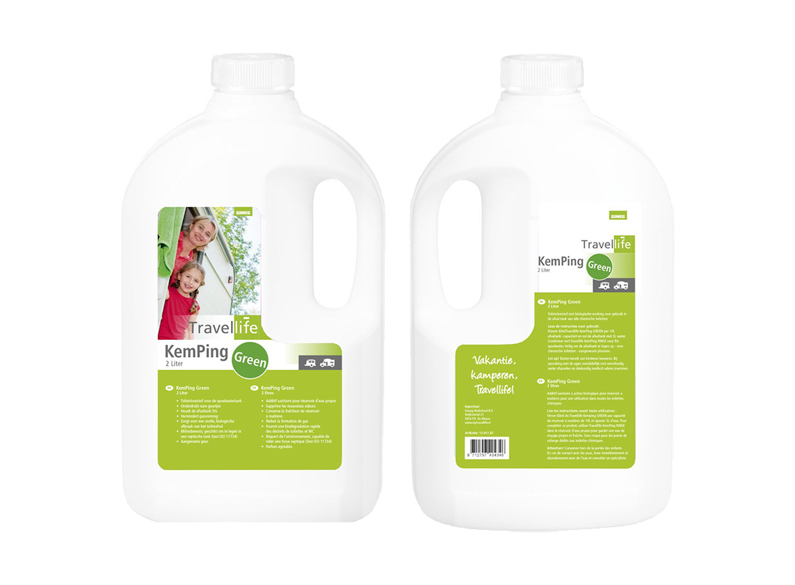 KemPing Green toiletvloeistof 2L