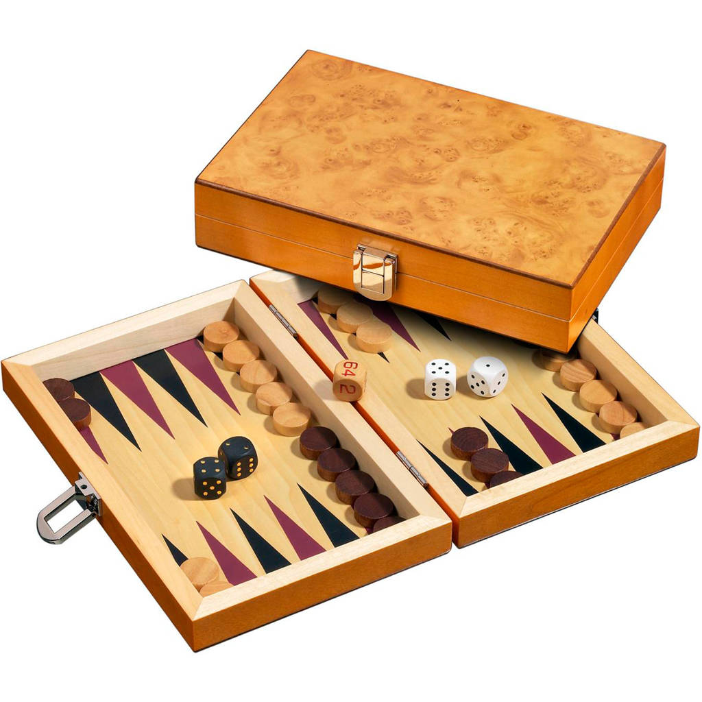 Backgammon Korinth mini 19.5x12.5cm Backgammon Korinth mini (19.5x12.5cm)
