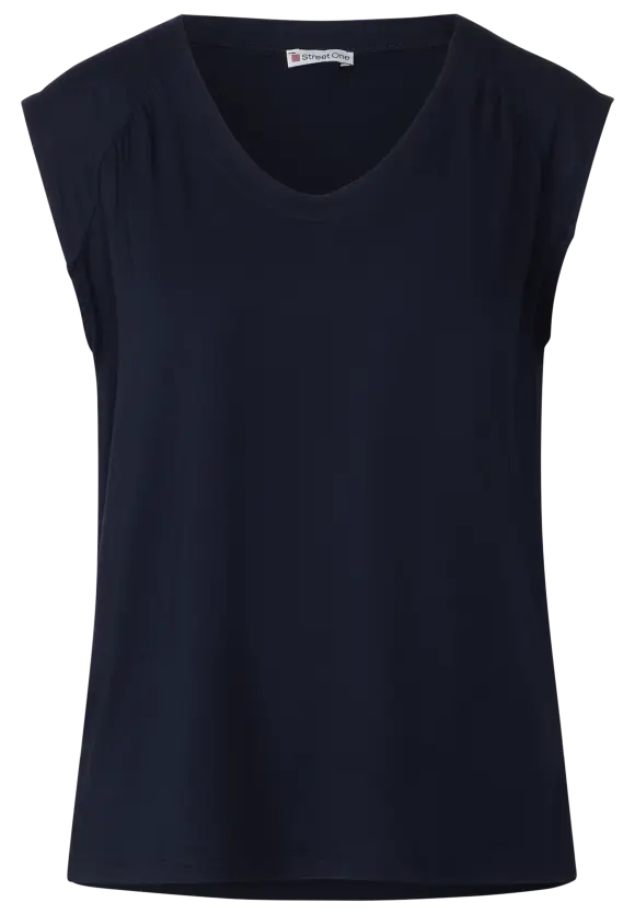 Jersey Top - deep blue