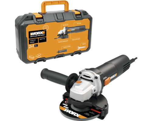 WORX WX718 haakse slijper Ø 125 mm 900 W