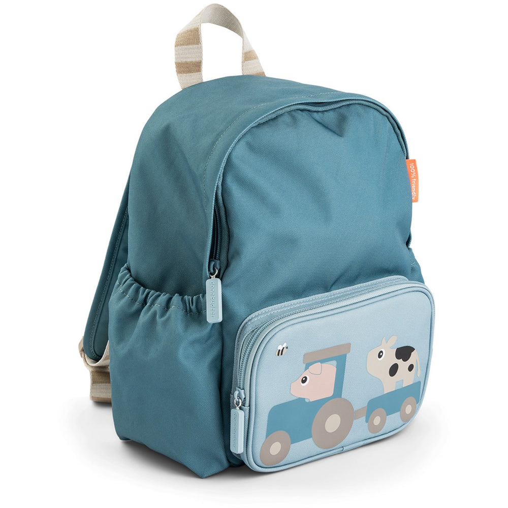 Køb DonebyDeer Blue Børnerygsæk Tiny Farm 7,5 L