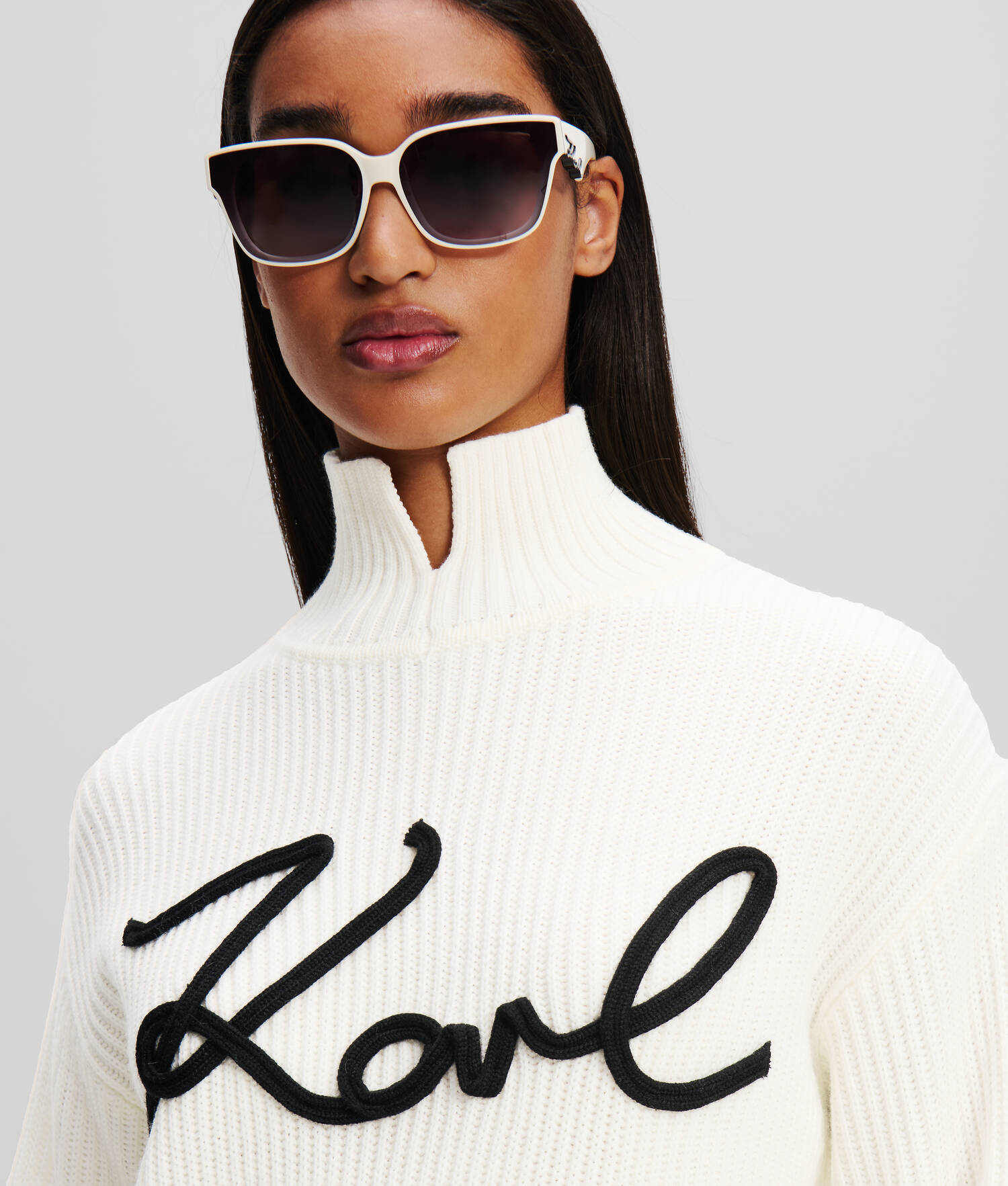 PULL À SOUTACHE KARL SIGNATURE